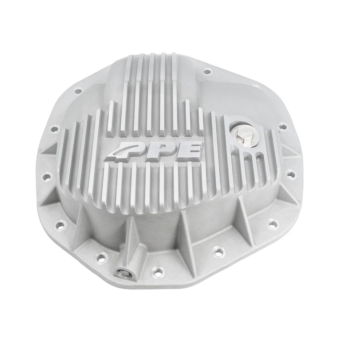 Heavy Duty PPE Rear Differential Cover 238053010 (Brushed) Compatible with 2019+ Dodge/Ram 2500/3500
