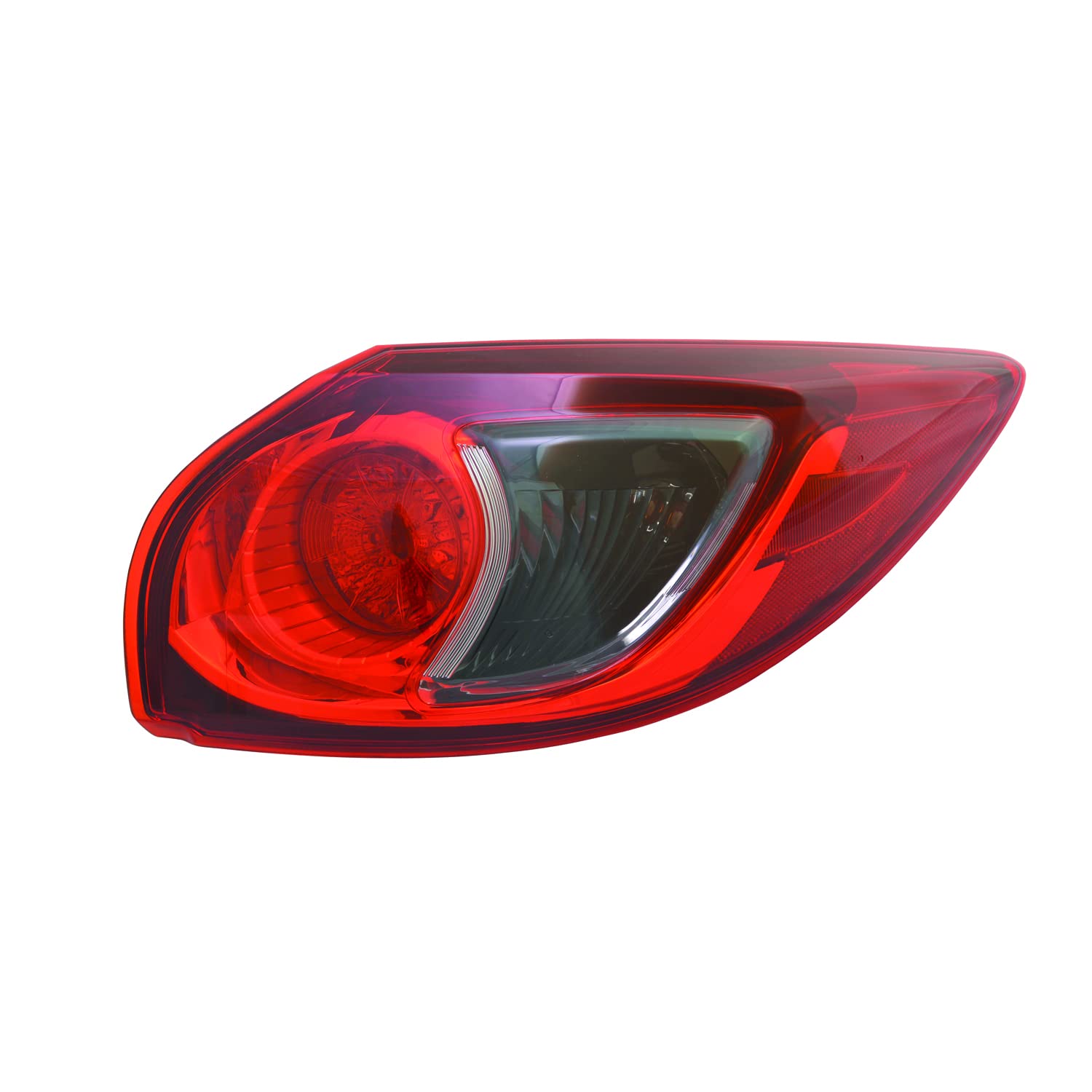Right TYC Tail Light Assembly Compatible with 2013-2016 Mazda CX-5