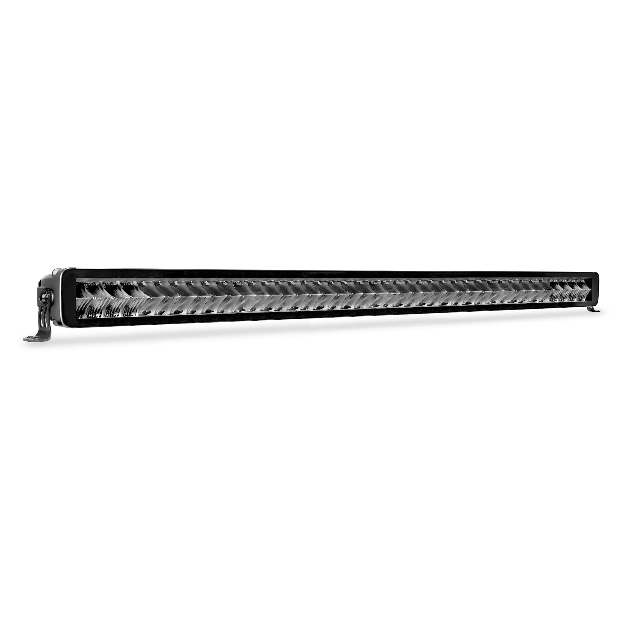 Xplor Lighting: Go Rhino Blackout Series 40" Double Row LED Light Bar | Side & Track Mount, Aluminum, Black | 754004011CDS