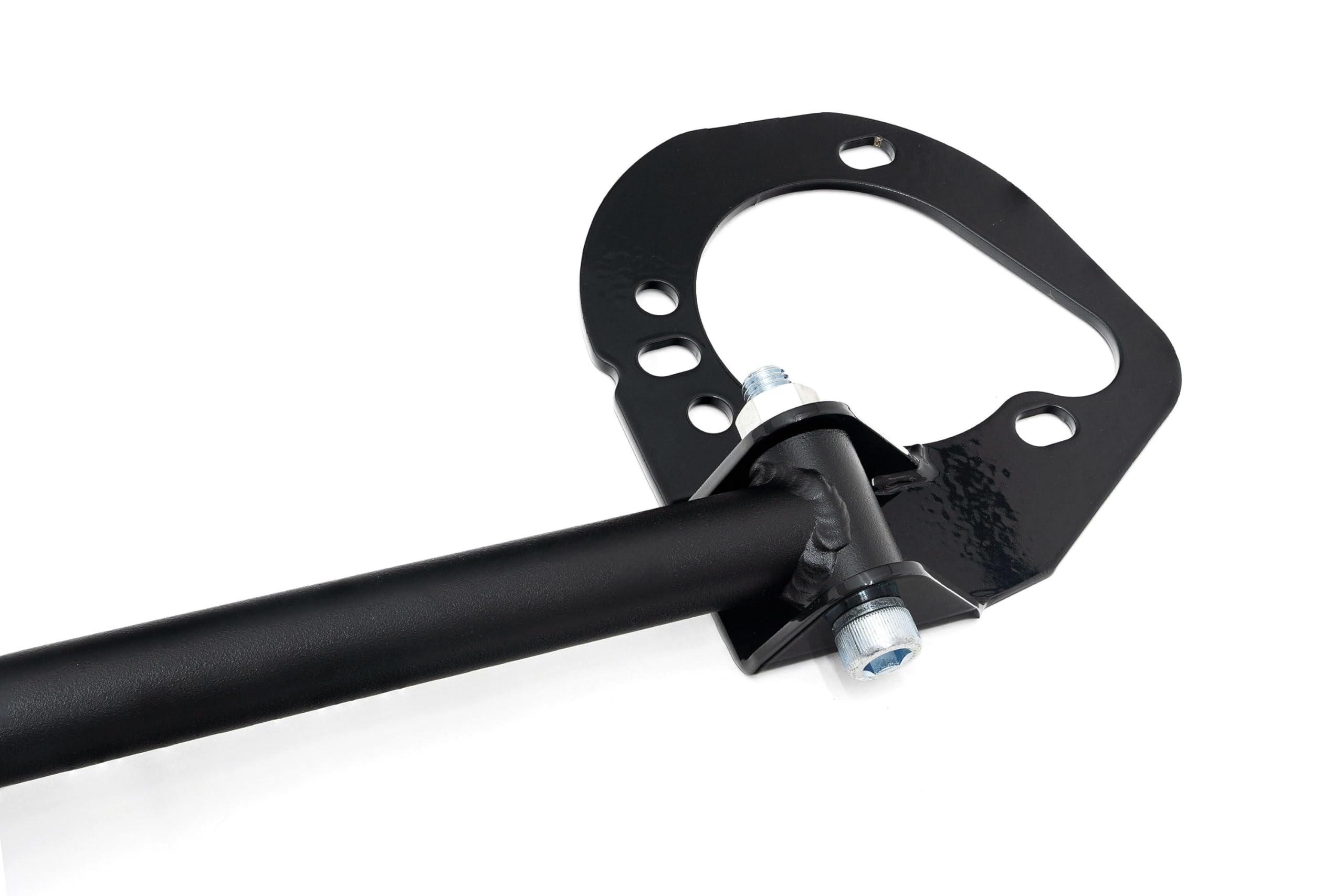 Front Strut Bar HPS Black Tower Brace Compatible for 2002-2006 BMW M3 330ci 325ci 325xi 325i 2002-2005 330xi 330i E46, 42-103WB