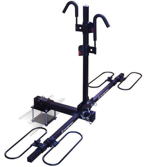 Bicycle Carrier Swagman TRAVELER XC2 RV Approved Hitch Mount Bike Rack , Black