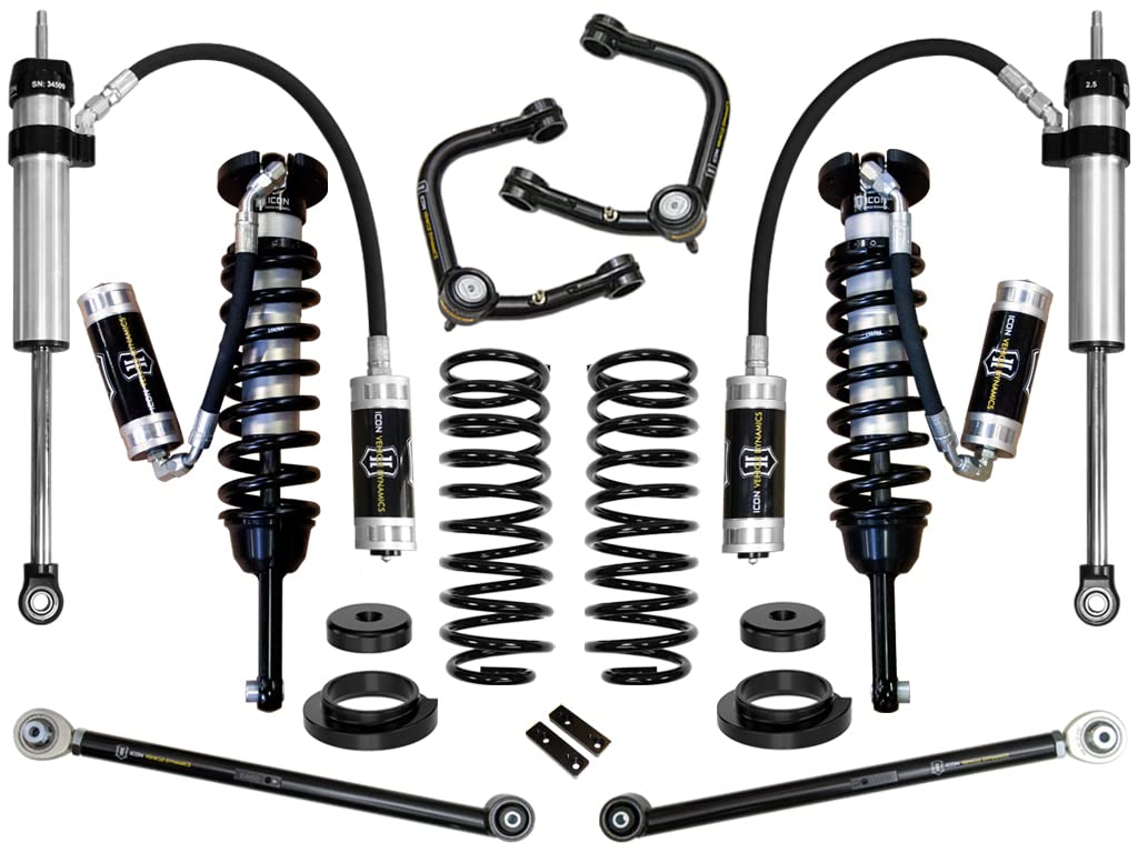 0-3.5" Lift, ICON Stage 5 Suspension System, Tubular UCA, Compatible with 2003-09 Lexus GX470, K53175T