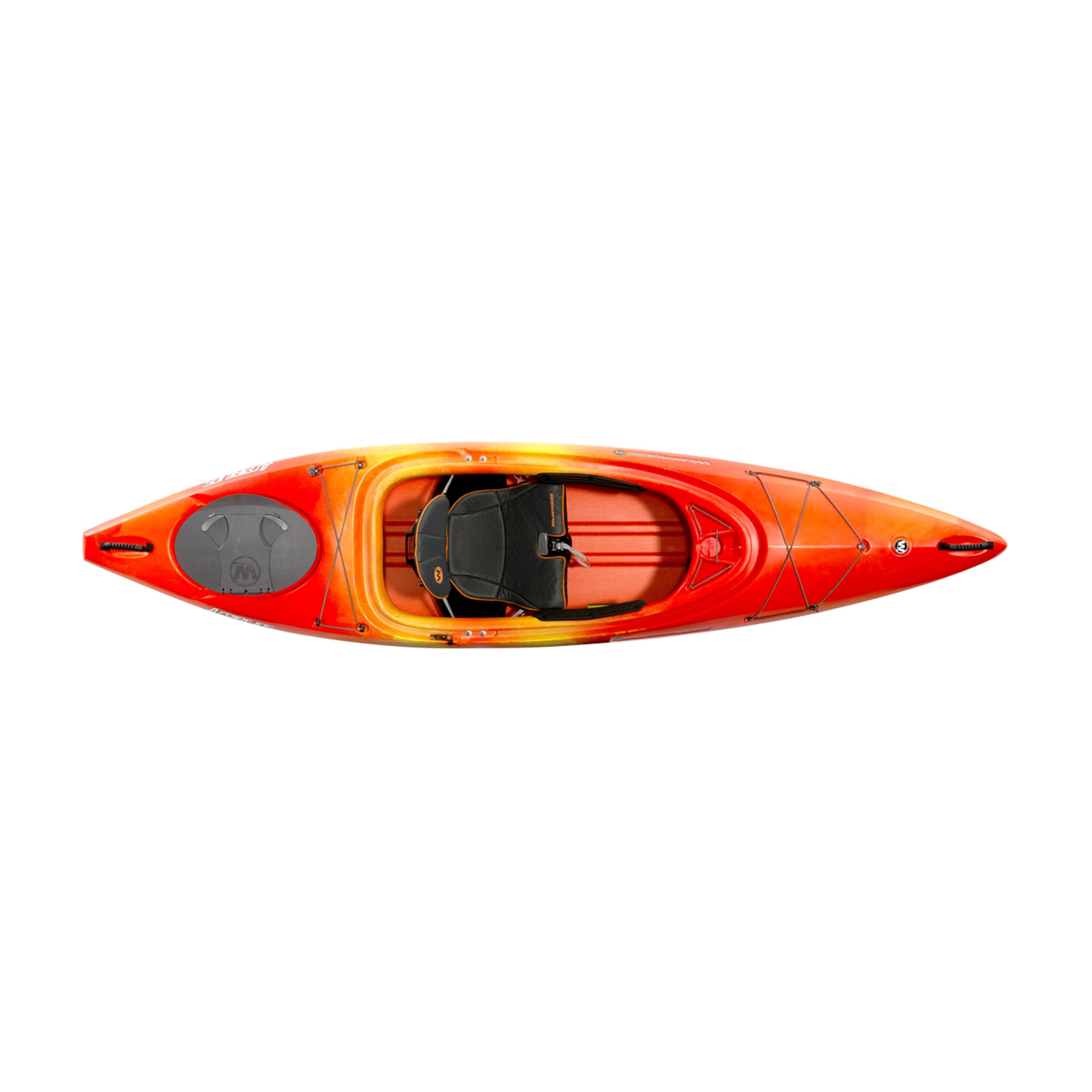 Aspire Wilderness Systems 105 | Sit Inside Recreational Kayak | Adjustable Skeg - Phase 3 Air Pro Seating | 10' 6" | Mango