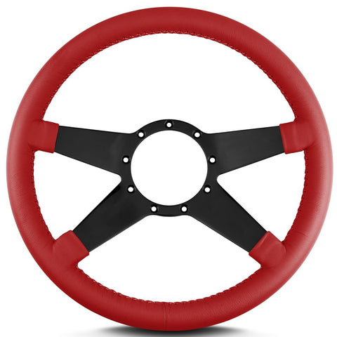 Lecarra Mark 9 Standard Black Standard Grip Bright Red 91112