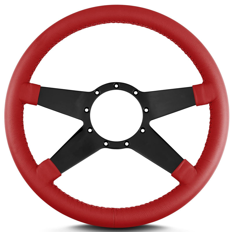 Lecarra Mark 9 Standard Black Standard Grip Bright Red 91112