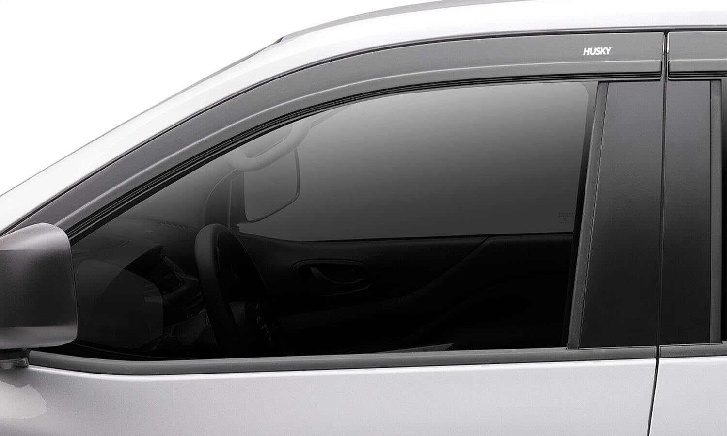 Husky Liners Ventvisor Low Profile Rain Guards | Fits 2024-2026 Chevrolet Traverse | Front & Rear, Smoke, 4-pcs. | 2854137