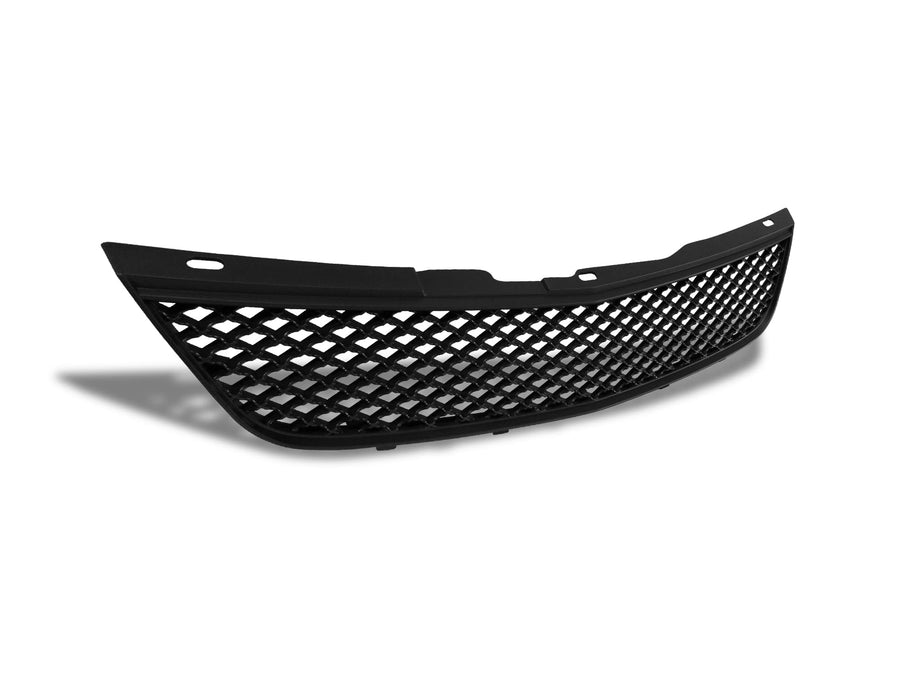 7147089 Armordillo USA Mesh Front Hood Grille - Gloss Black Fits 2000-2005 Chevy Impala