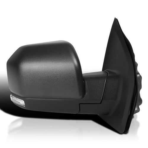 Power Spec-D Tuning Heated+LED Signal Black Right Passenger Side Mirror Compatible with 2015-2020 Ford F150