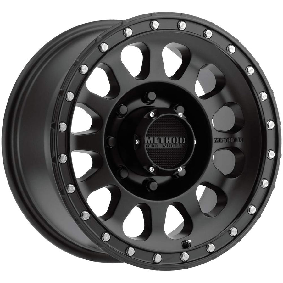 Black Method Race Wheels Wheel with Matte (20 x 10. inches /8 x 180 mm, -18 mm Offset)