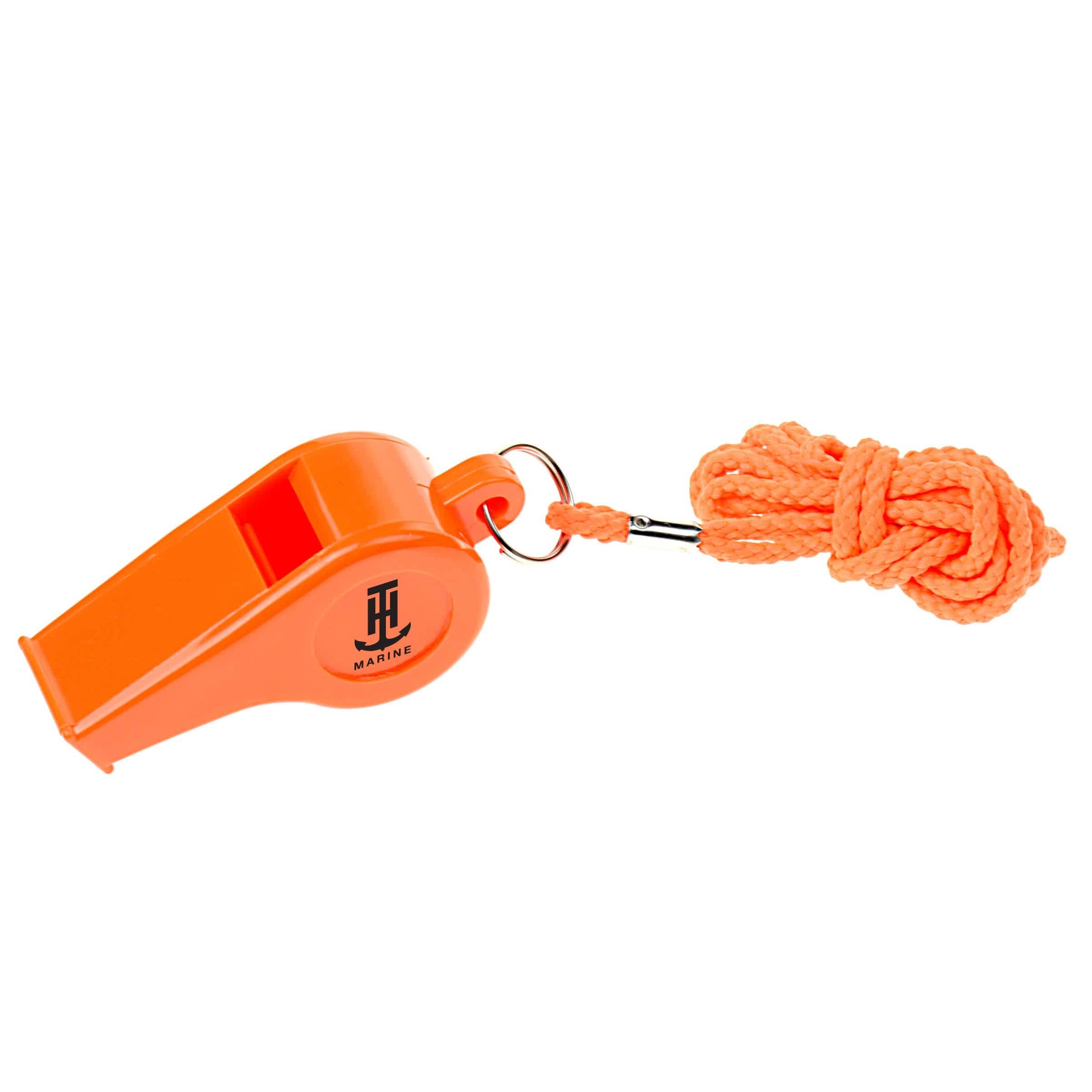 T-H Marine Whistle Safety - Loud, Durable, and Waterproof Emergency Signal Whistle for Boating and Outdoor Use