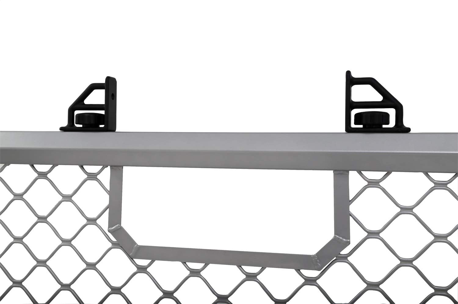 Dee Zee Silver Aluminum Mesh DZ95070R Cab Rack
