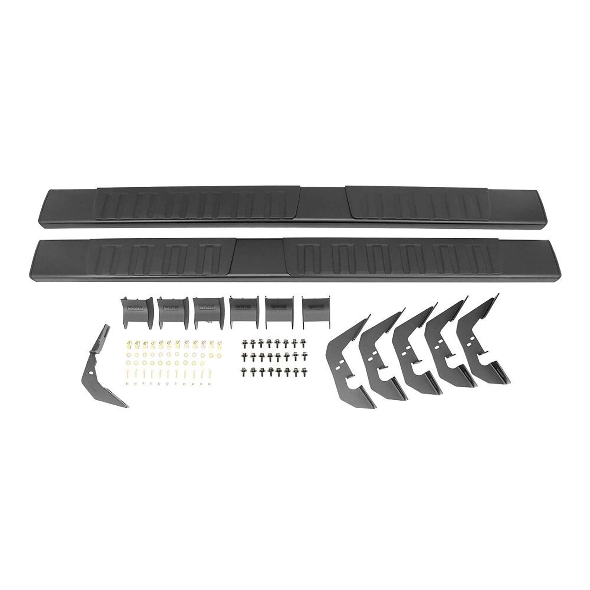 28-71095 Westin R7 Nerf Bars fits 2015-2025 F150 2022-2025 F150 Lightning 2017-2025 F250 F350 Crew Cab Black Pair