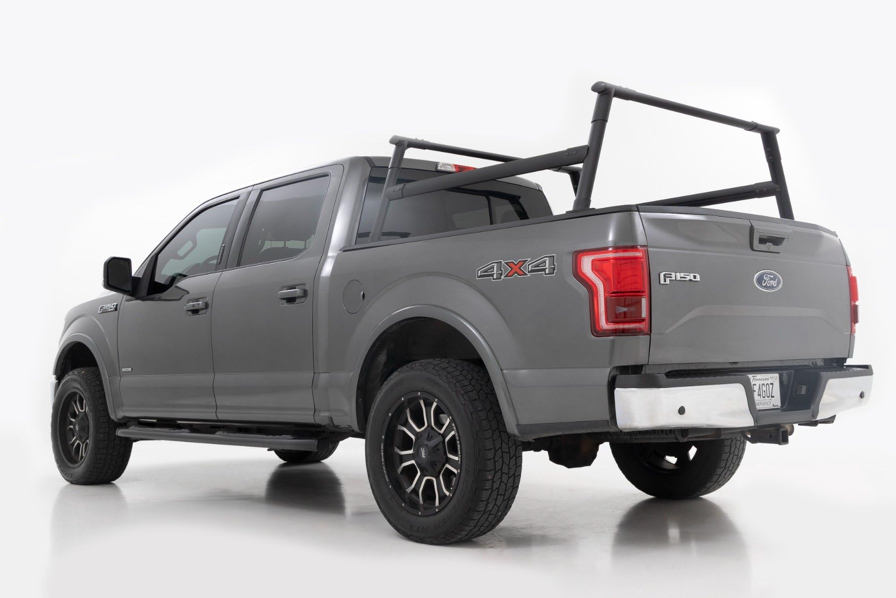 Rough Country Bed Rack Full-Height for Ford F-150 (2015-2025) - Modular Aluminum Truck Rack for Cargo Racks, Rooftop Tents, Ladders & Overland Gear