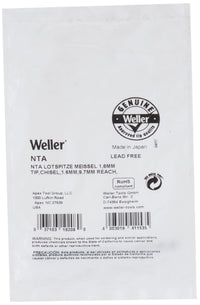 NTA Weller NT Series Chisel Solder Tip for WMP Iron, 0.063"
