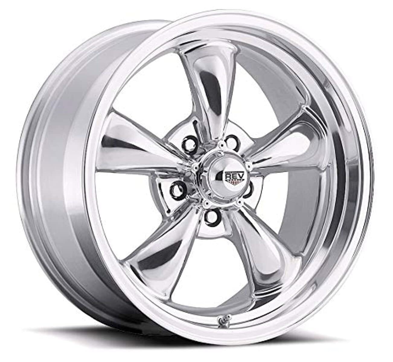 100 Series REV Wheels 100P-7906512 - 17x9-5 bs - 5x4.5/5x114.3 - Polished