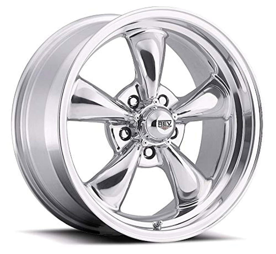 100 Series REV Wheels 100P-7906512 - 17x9-5 bs - 5x4.5/5x114.3 - Polished