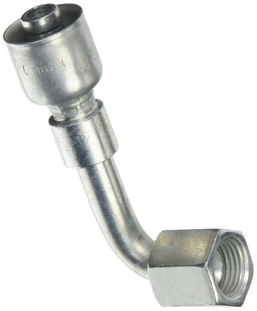Gates GLP 6GLP1-6FJX90S Couplings, Female JIC 37 Flare Swivel, 90 Bent Tube, 3/8" ID