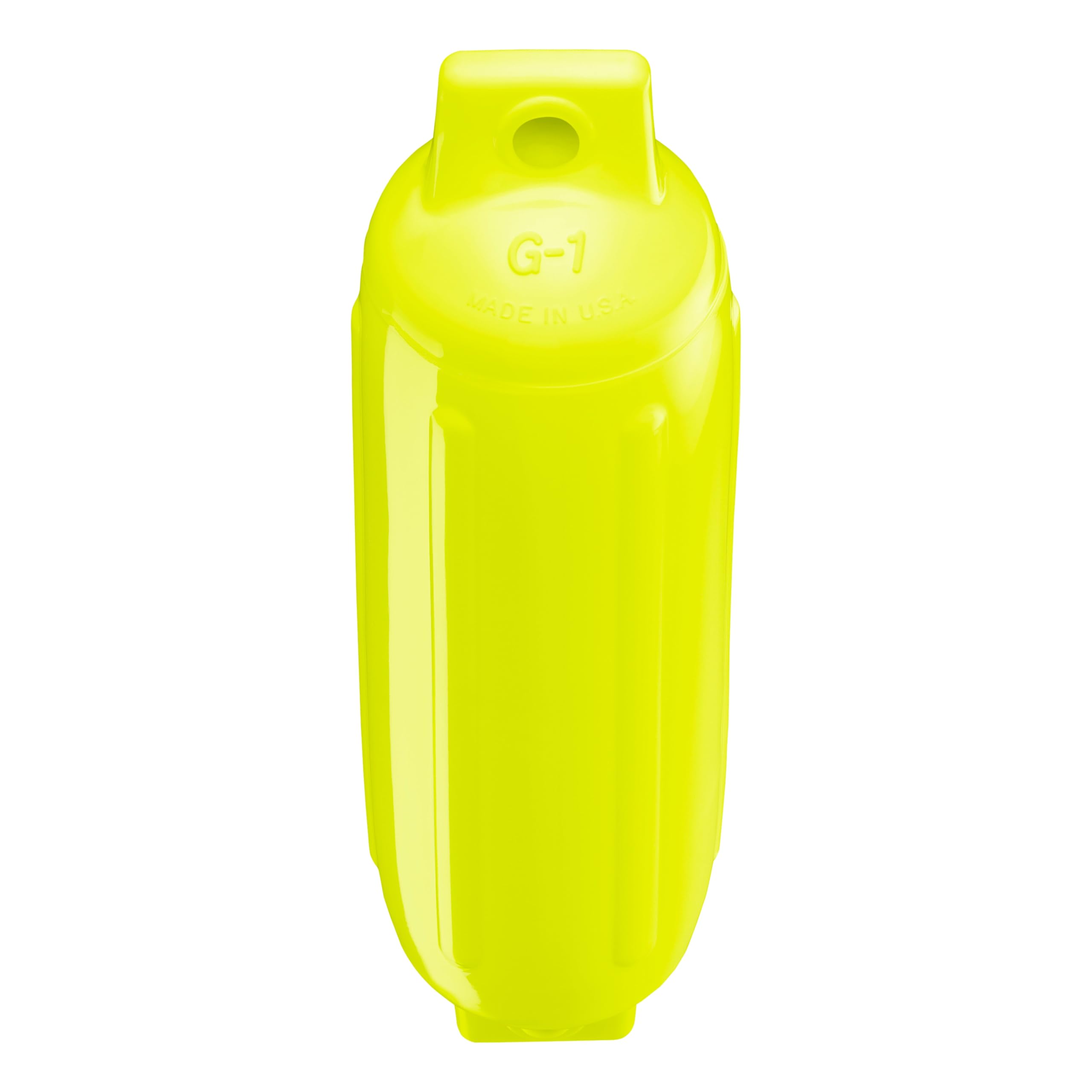 Saturn Yellow Polyform G-1 Boat Fender