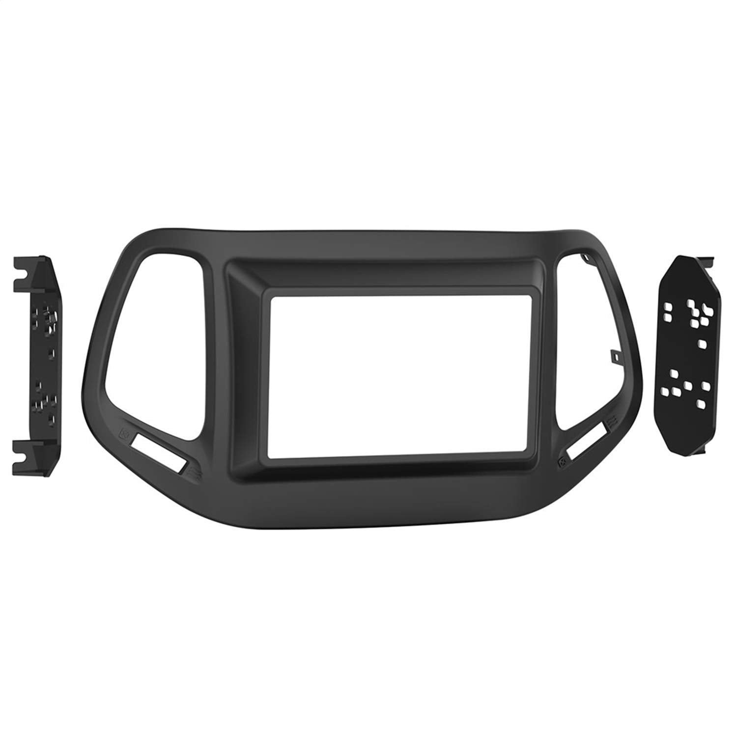 Metra 95-6545B Double DIN Radio Stereo Dash Kit Compatible with Late 2017-2019 Jeep Compass