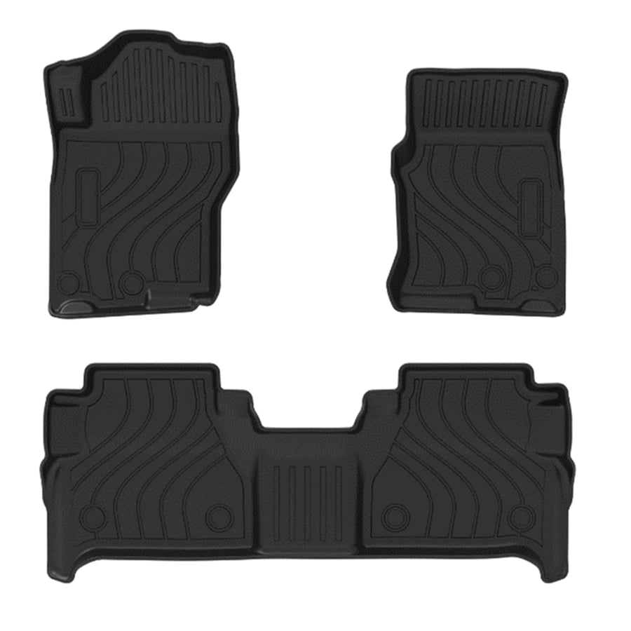TOTALINER Black Horse Heavy Duty Floor Mat Anti-Skid Black 1.37'' Thickness Compatible with 2019-2023 Nissan Frontier-FMNFR19