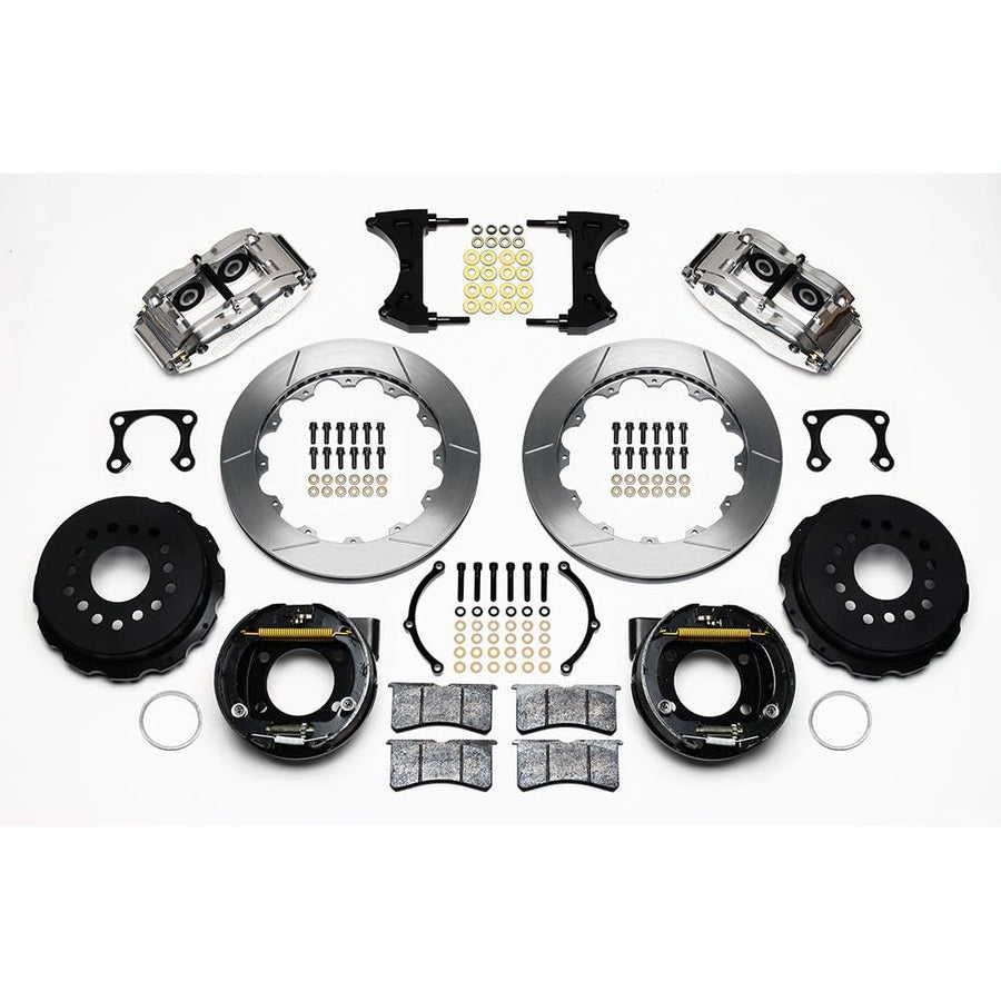 Rear P-Brk Kit, FNSL4R, 12.88", Polished