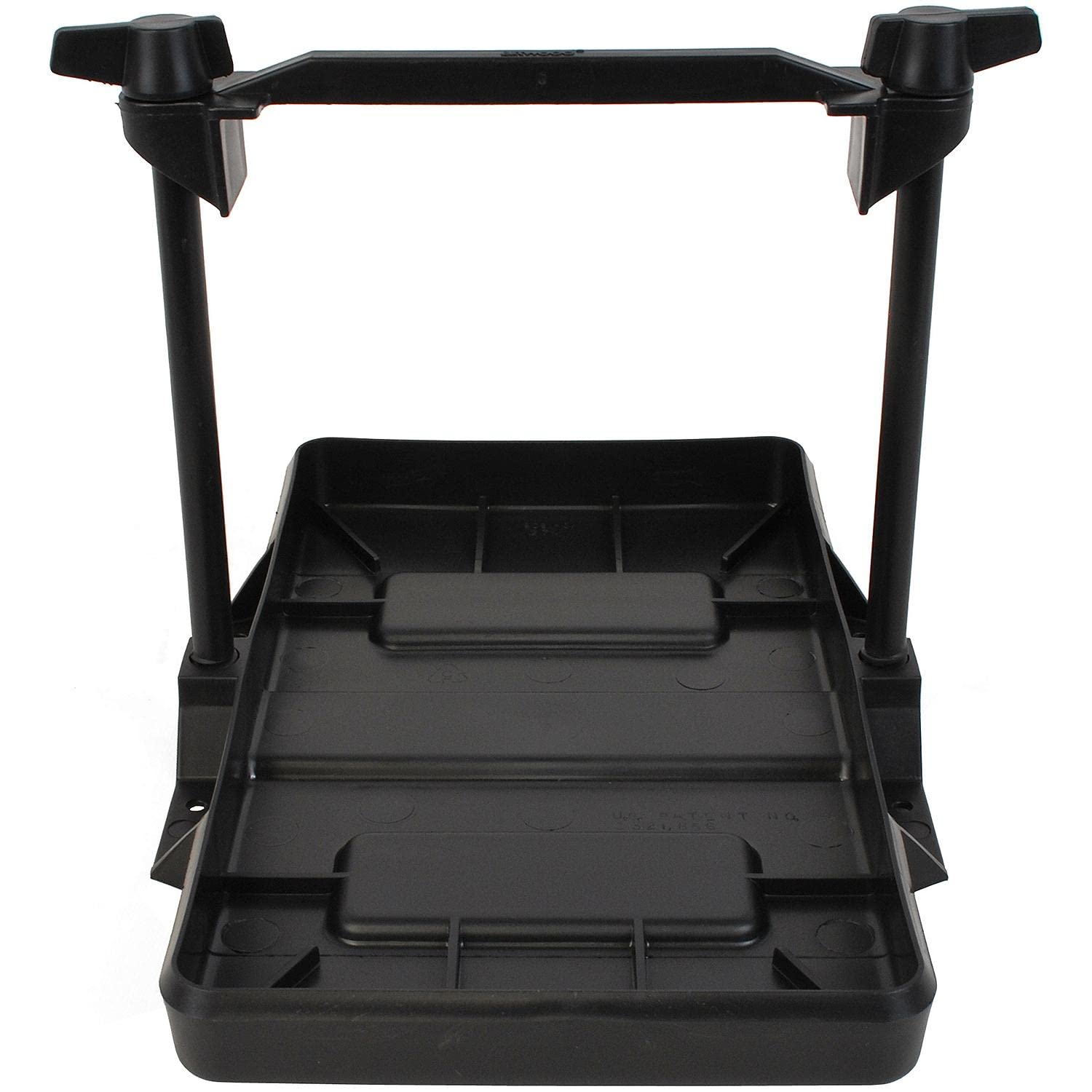 27 Series Adjustable Hold-Down Marine Boat Battery Tray, Black Attwood 9091-5 USCG-Approved