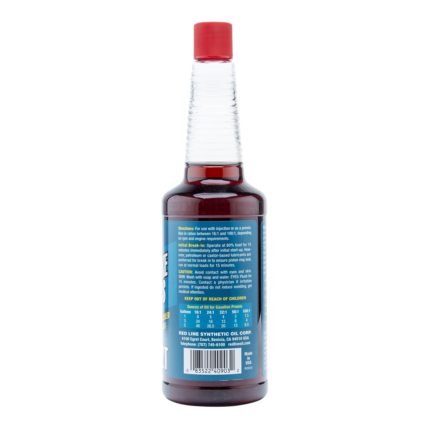 Two Cycle Oil Red Line Smokeless Synthetic - 16 Ounces