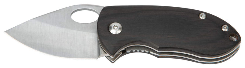 W9370 Performance Tool Hardwood Handled Pocket Knife with Clip Point Blades and Blade Lock Mechanism - Ideal for Mechanics, Campers, and Sportsmen (2 Pieces)
