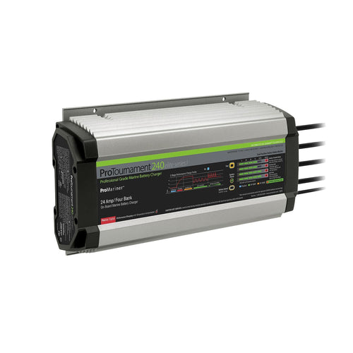 3 ProTournament Elite 240 24 Amp 4-Bank Battery Charger