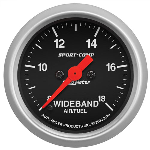 Auto Meter Sport-Comp 3370 Wide Band Air Fuel Ratio Kit,2.3125 in.