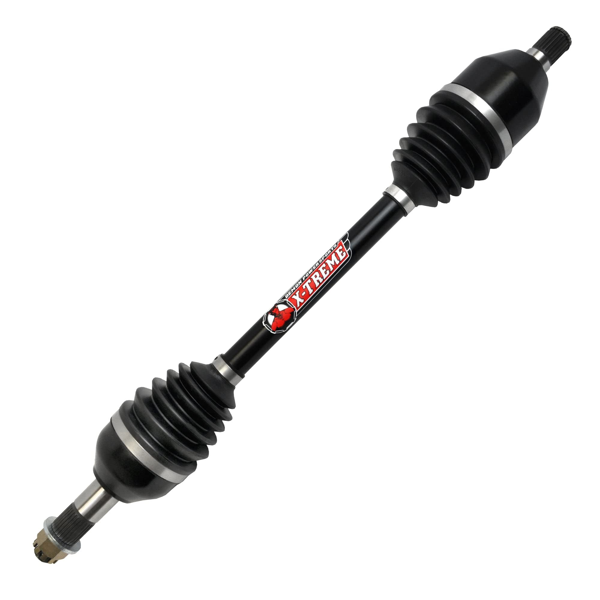 Demon Powersports Xtreme Heavy Duty Rear Left/Right Axle for Can-Am Defender HD8/HD10/MAX, in 4340 Chromoly Steel Re-Engineered Cage Design & in Dual Heat Treated (See Fitments in Description)