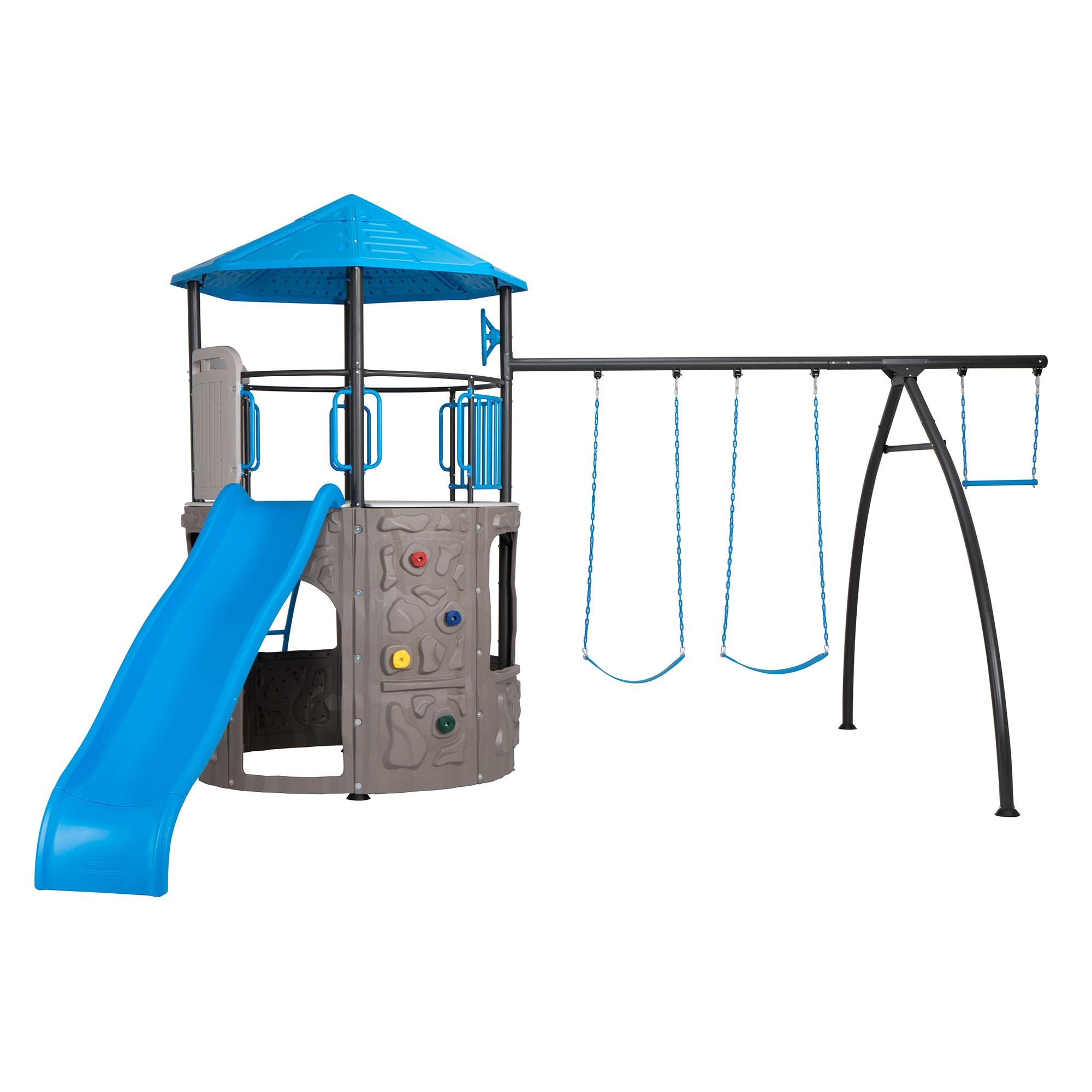 Adventure Tower Lifetime Swing Set Playset
