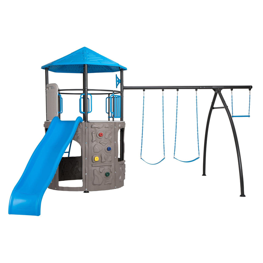 Adventure Tower Lifetime Swing Set Playset
