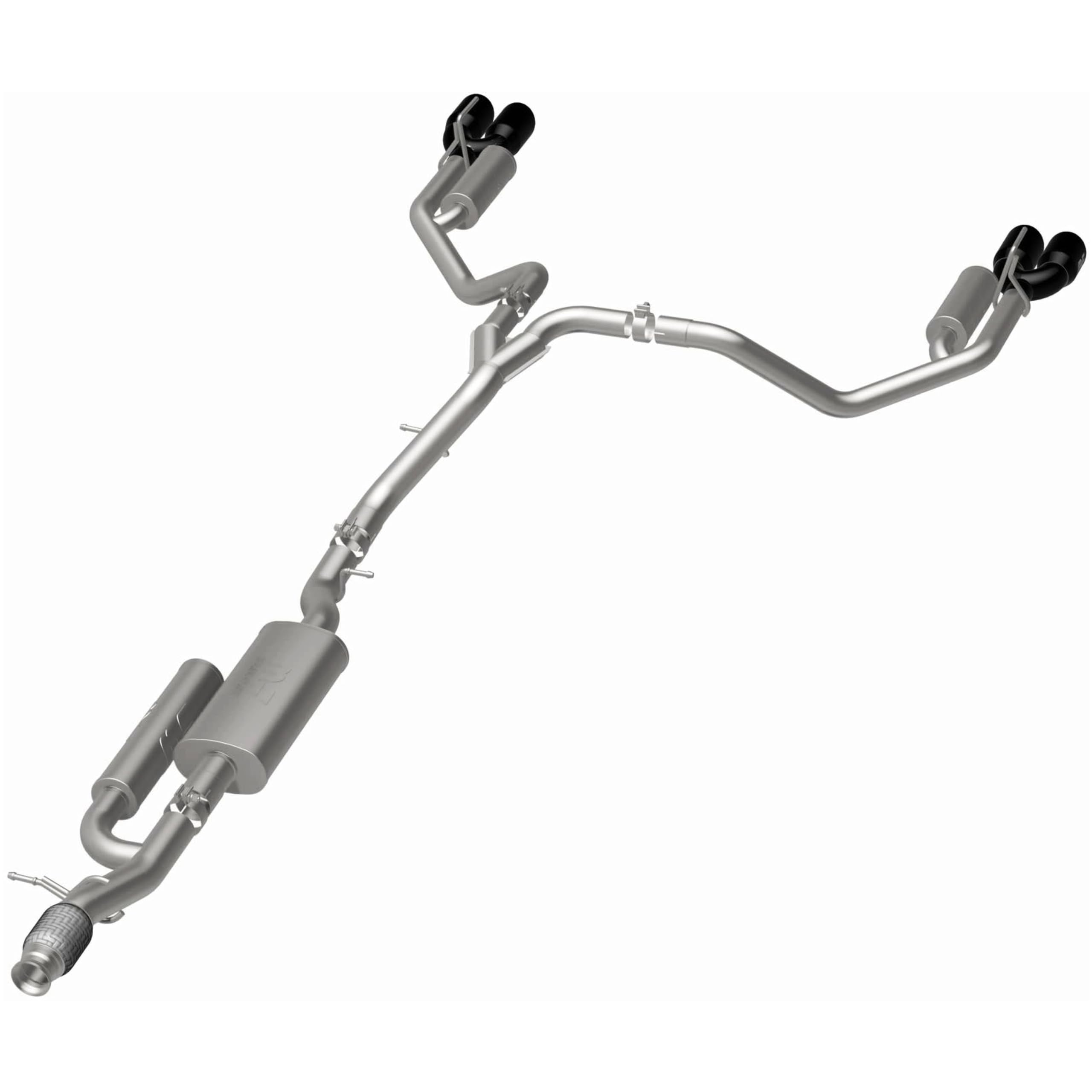 MagnaFlow Exhaust System Performance Kit 19541: Cat-Back, Street Series, Compatible With 2021-2025 Chevrolet Tahoe 5.3L, Quad Split Rear Exit