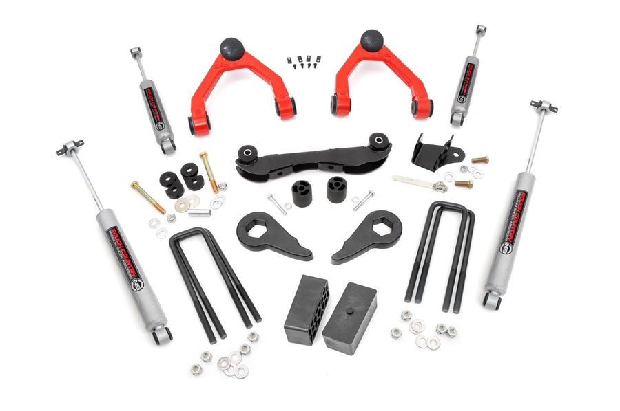 Rough Country 2-3" Lift Kit for 88-98 C/K1500 Chevy/GMC Truck/SUV - 16530RED