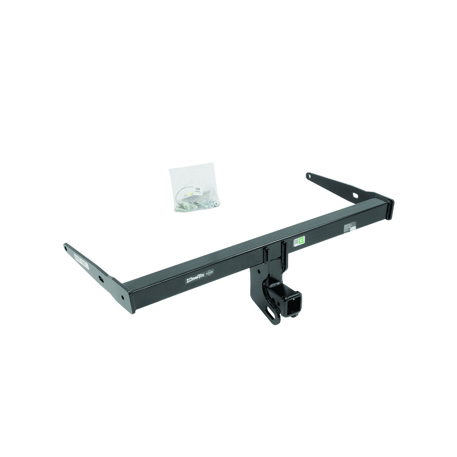 Class 3 Draw-Tite 75218 Trailer Hitch, 2 Inch Receiver, Black, Compatible with 2013-2018 Audi Q3