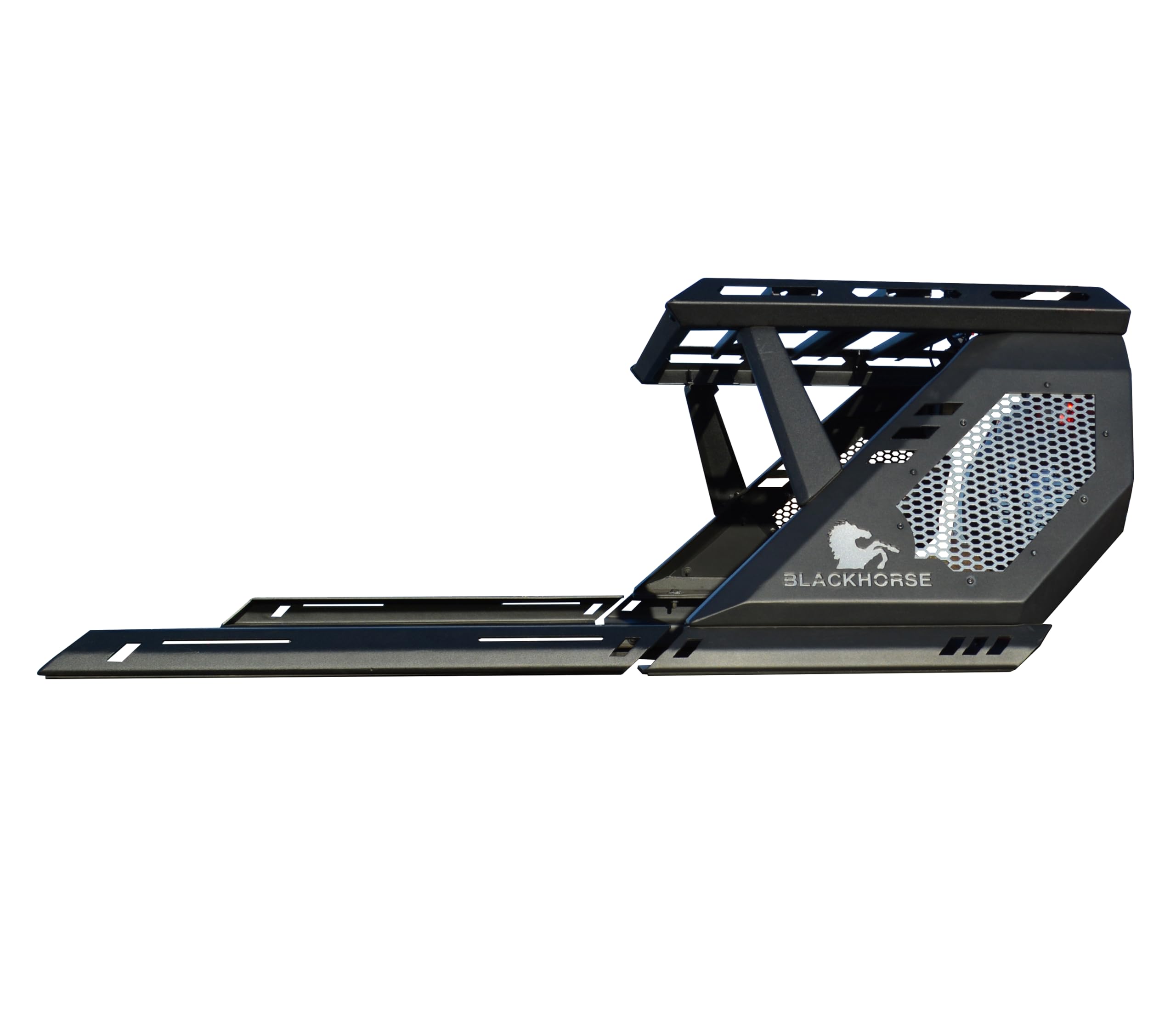 Vigor Roll Bar Black W/Vigor Basket Modular Compatible with 2005-2024 Toyota Tacoma-VIRB06BA3