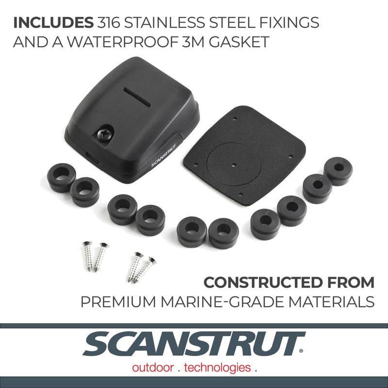 Scanstrut Double DS-HD10-BLK Horizontal Cable Seal - Black