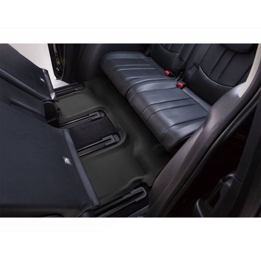 Kagu 3D MAXpider Custom Fit Floor Mat (Black) Compatible with Tesla Model X 6-Seat 2016-2021 - Third Row