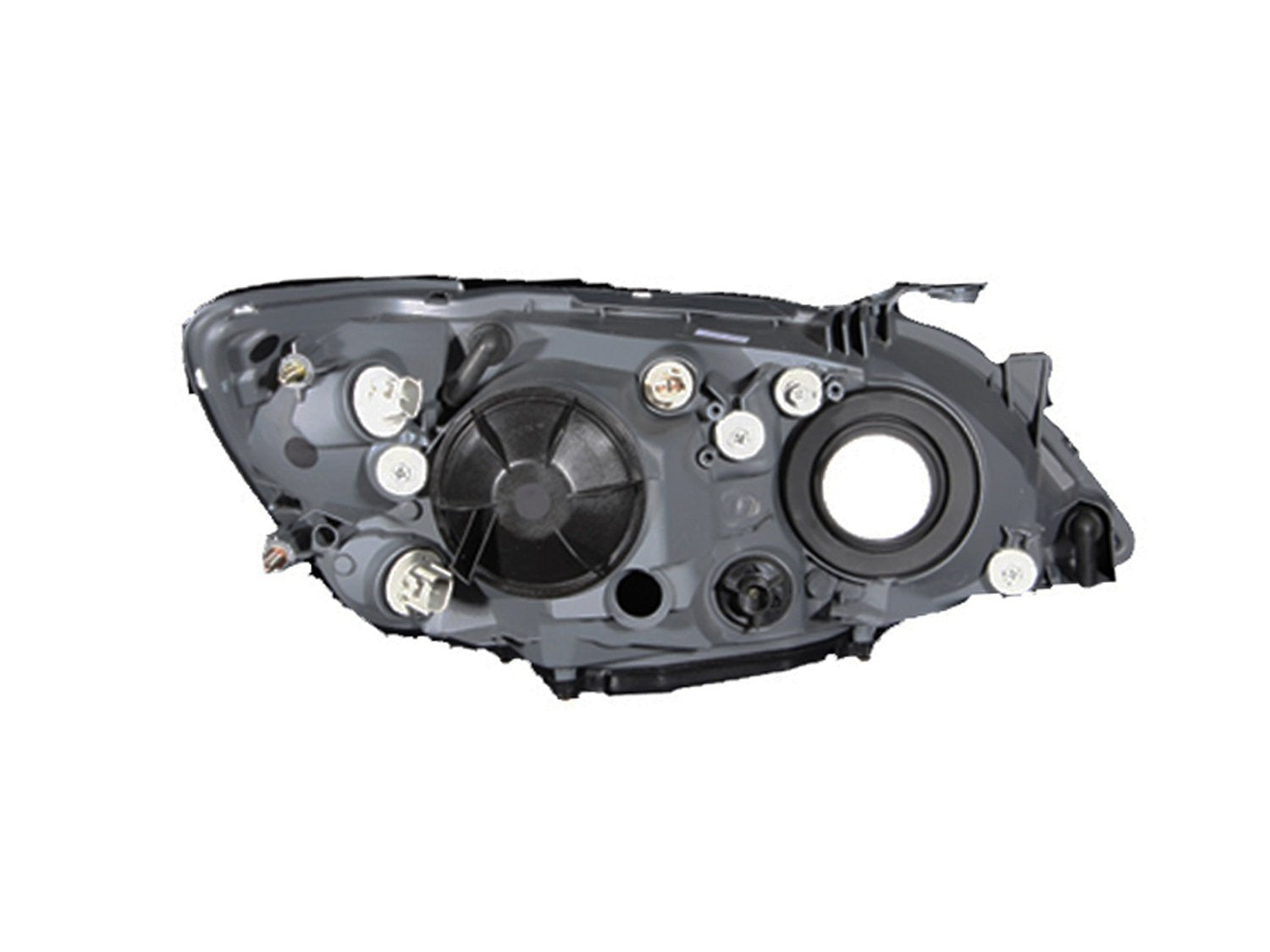 Lexus IS300 Anzo USA 121210 Black Clear Projector Headlight Assembly - (Sold in Pairs)