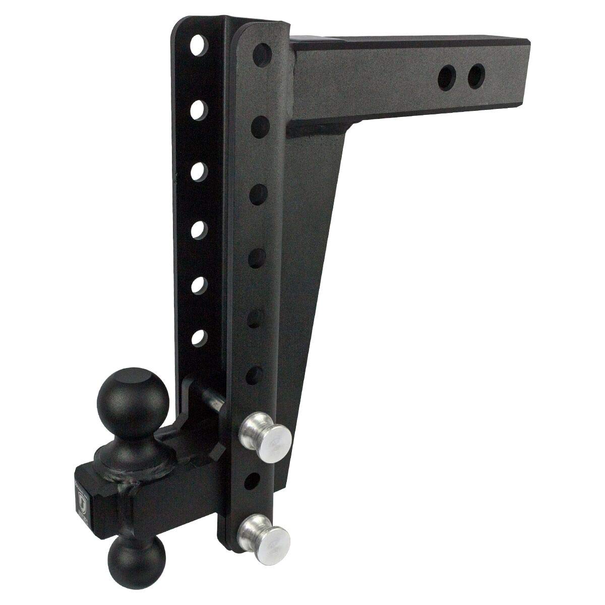 HD2512 Bulletproof Hitches Class 5 Drop Hitch Receiver: 2.5 Inches Adjustable