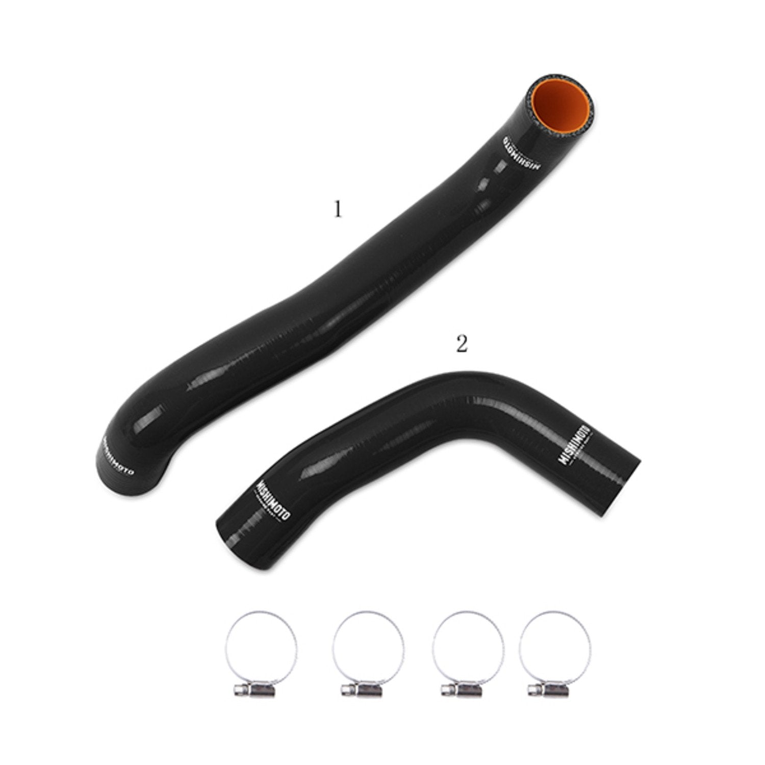 Mishimoto Silicone Radiator Hose Kit MMHOSE-STI-08BK Fits Subaru Impreza WRX/STI 2008-2014 Black