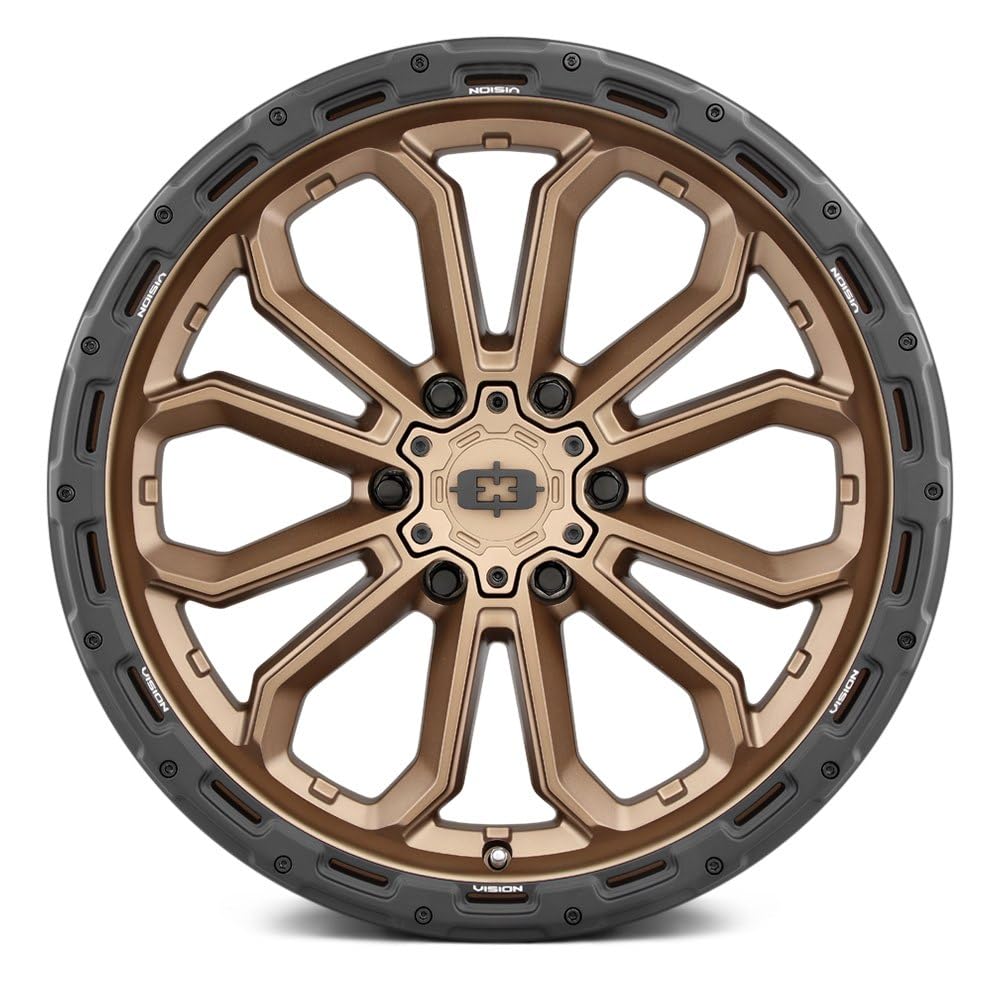 405 Korupt Vision 17x9 6x5.5" +12mm Bronze Wheel Rim 17" Inch