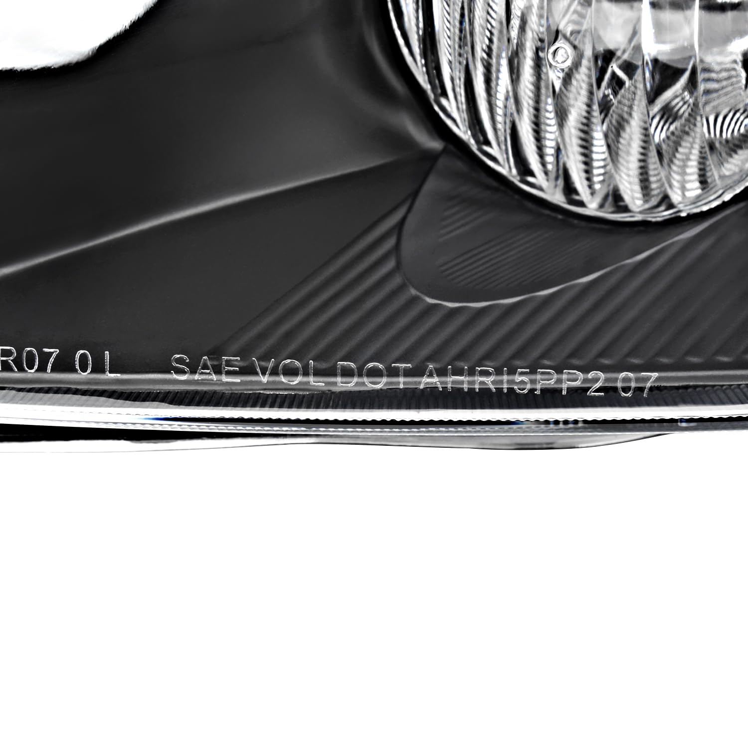 Black Headlights SPEC-D TUNING Compatible with 2007-2011 Honda CR-V