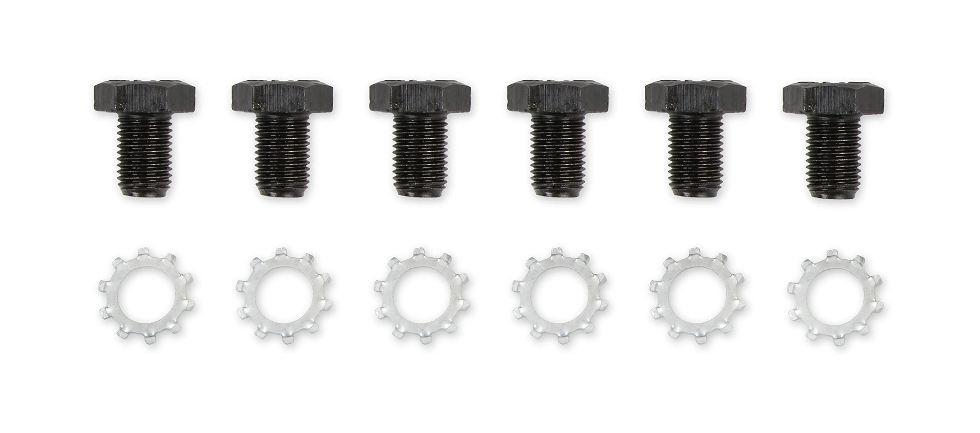 Flexplate Mr. Gasket, Bolts Gr.8 Gm, Black