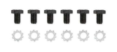Flexplate Mr. Gasket, Bolts Gr.8 Gm, Black