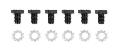 Flexplate Mr. Gasket, Bolts Gr.8 Gm, Black
