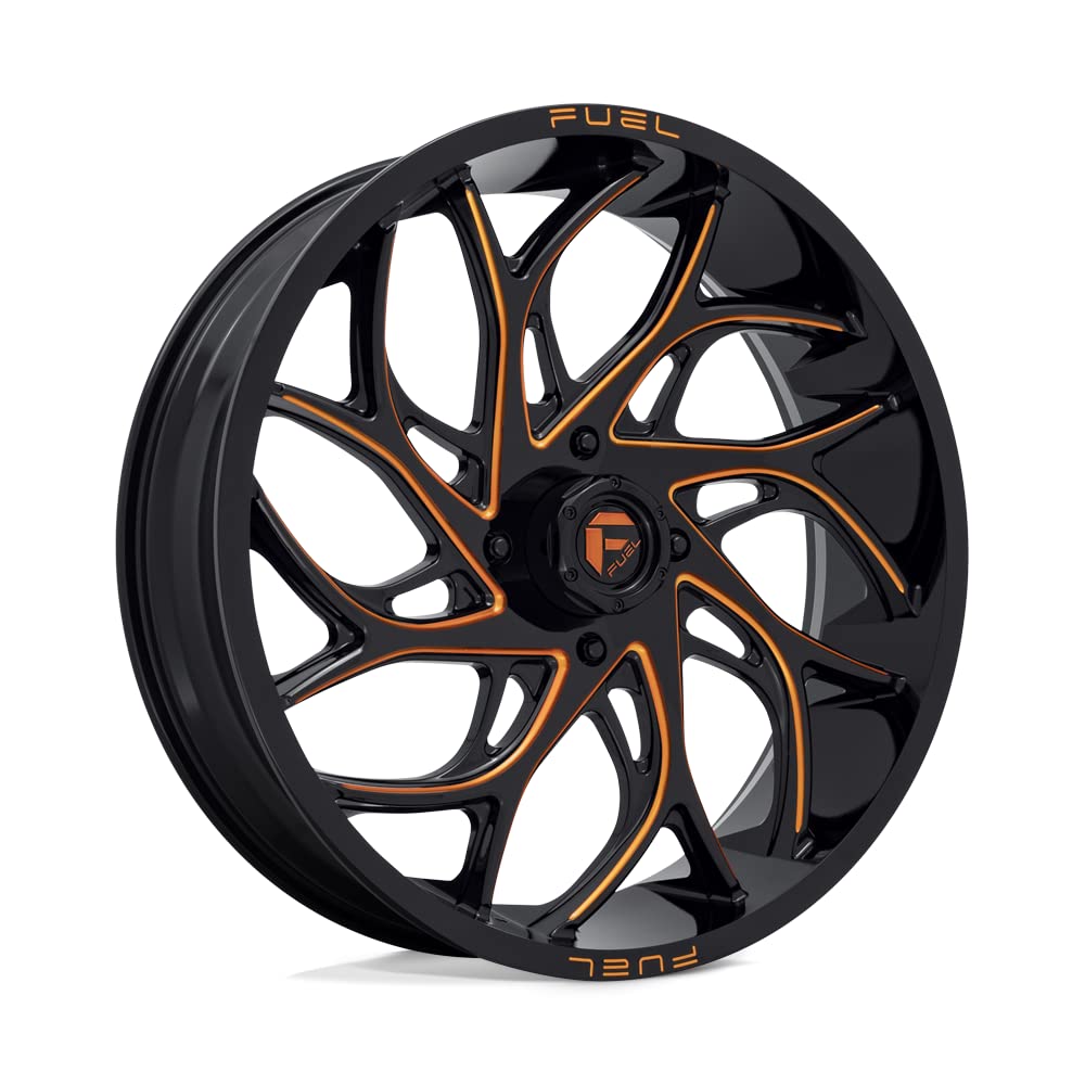 UTV Fuel D780 24X7 4X156 G-BLK-MILL-OR 13MM - D7802470A544