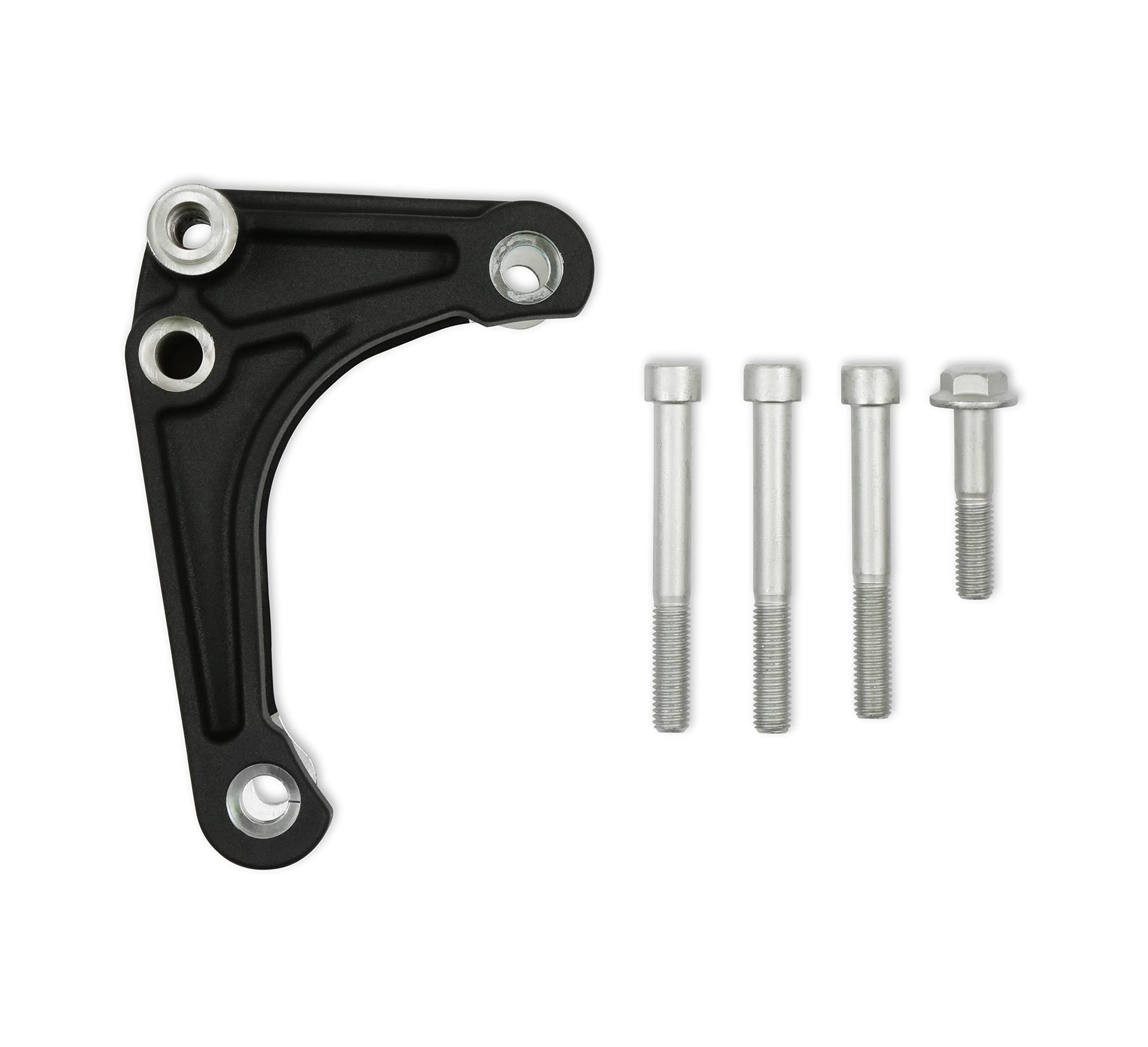 20-166BK Holley Alternator Bracket Black
