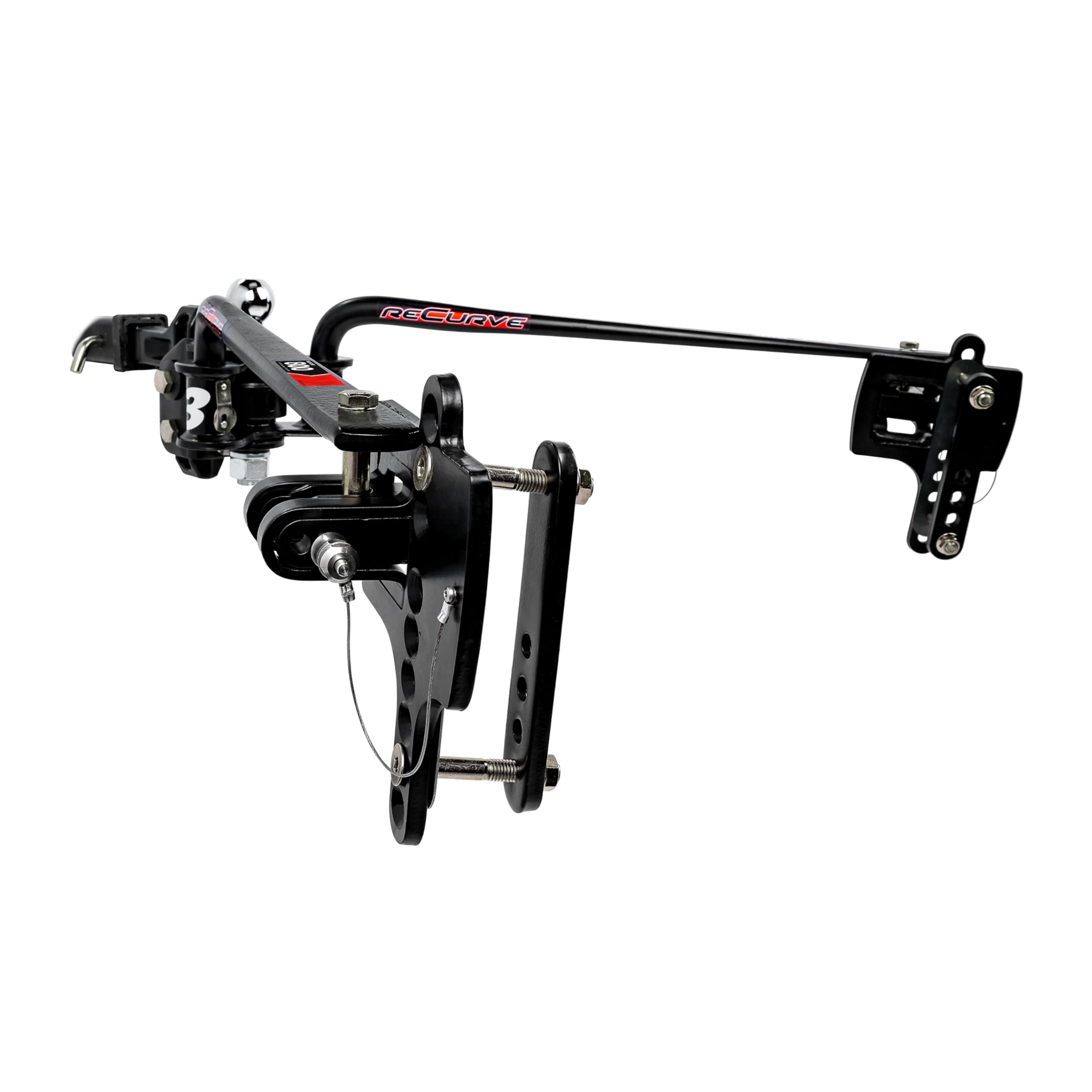 Eaz-Lift Camco ReCurve R3 800lb Camper/RV Weight Distribution Hitch - Features Adjustable Sway Control & Includes 2-5/16" Hitch Ball w/15,000lb Max Rating - 1000lb Max Tongue Weight Rating (48782)